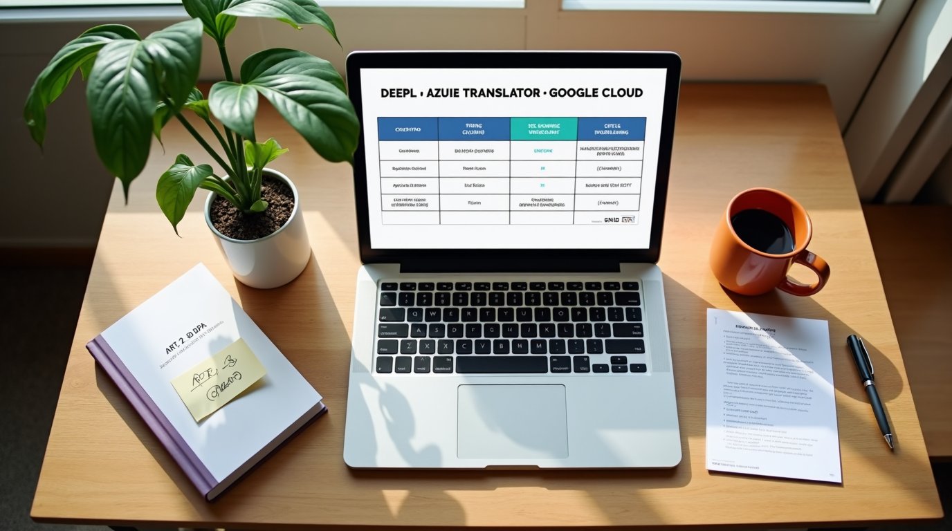 DeepL, Azure Translator, Google Cloud Translation — trzy poważne narzędzia AI, które polskie firmy mogą już dziś wdrożyć do obsługi zagranicznych klientów. Sprawdzamy cenniki, bezpieczeństwo danych i realne scenariusze użycia dla MŚP.