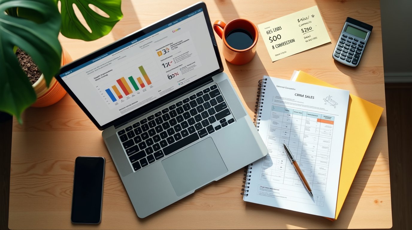 Większość MŚP prowadzących kampanie B2B w Google Ads optymalizuje pod wypełnienie formularza, nie pod sprzedaż. Offline conversion tracking i Enhanced Conversions for Leads naprawiają Smart Bidding i łączą wydatki na reklamę z faktycznym przychodem.