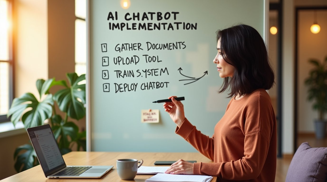 Chatbot AI to nie tylko przywilej korporacji. Pokażemy, jak w 4 krokach wdrożyć własnego asystenta AI, który obsłuży klientów przez całą dobę — bez dużego budżetu.
